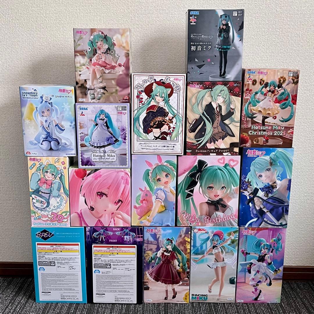 【17点まとめ売り】初音ミク フィギュア