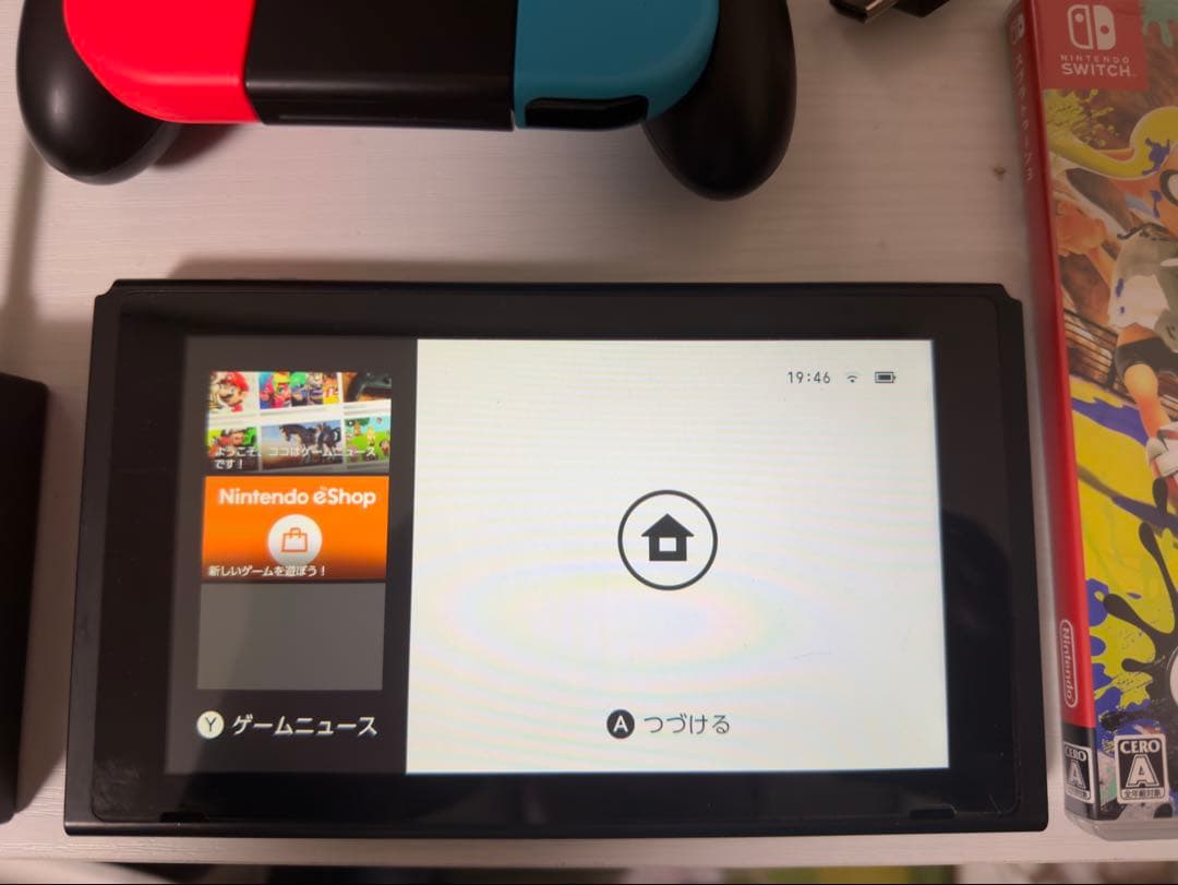 Nintendo Switch ネオンブルー/レッド 本体 箱あり