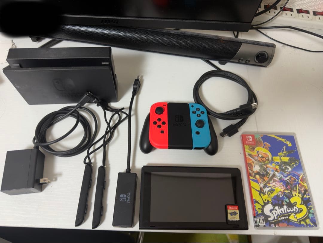 Nintendo Switch ネオンブルー/レッド 本体 箱あり