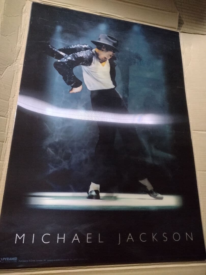 貴重‼️硬質プラスチック製‼️追悼マイケル・ジャクソン 3Dポスター‼️