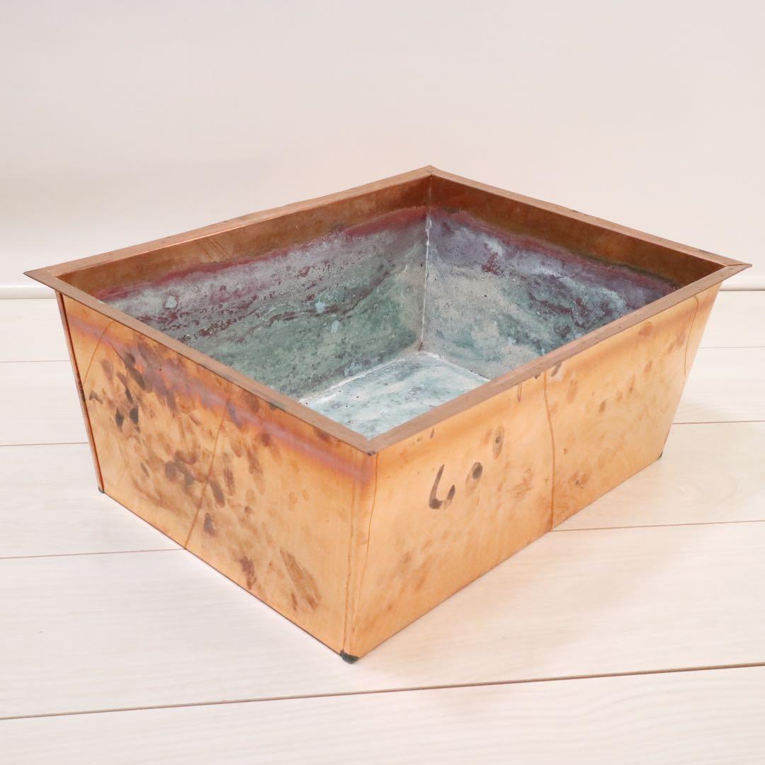 関東火鉢 火鉢 長火鉢 箱火鉢 レトロ 木製 アンティーク 古道具 灰付き