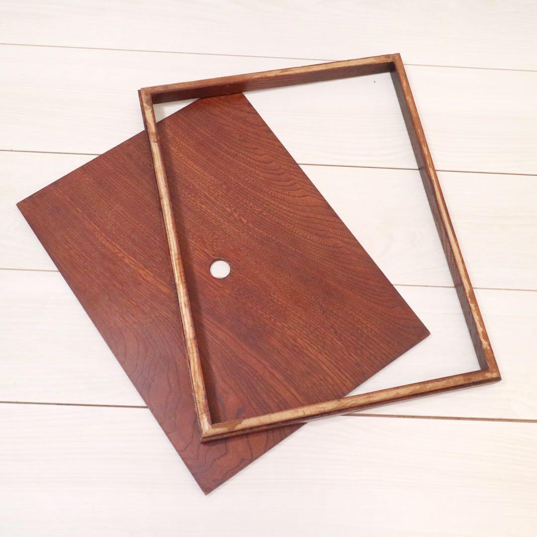 関東火鉢 火鉢 長火鉢 箱火鉢 レトロ 木製 アンティーク 古道具 灰付き