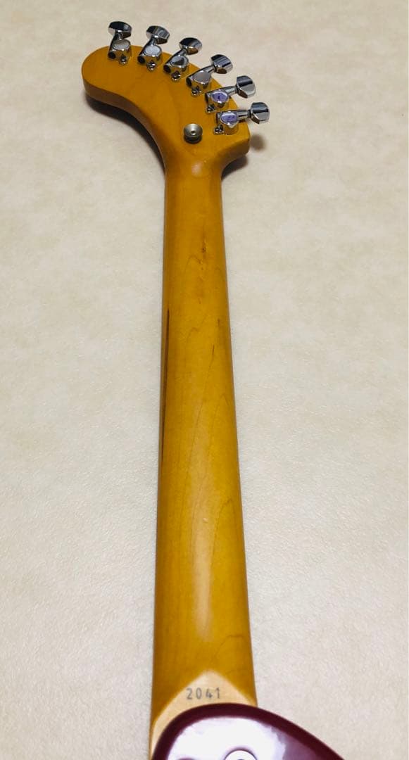 【美品】ZO-3 レッド アンプ内蔵ミニギター ヘッドフォン端子付 ぞうさん