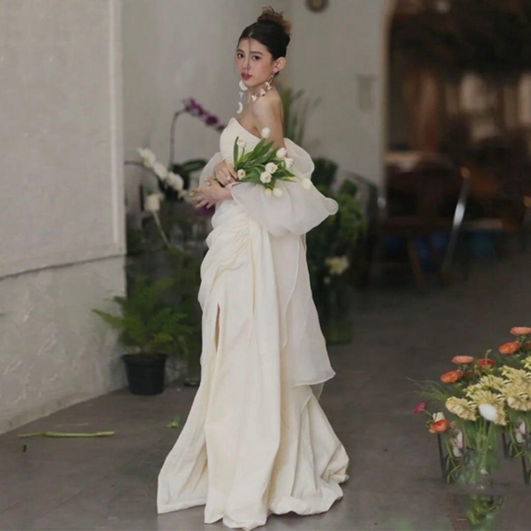 前撮りドレス Ladys Marron ウェディングドレス