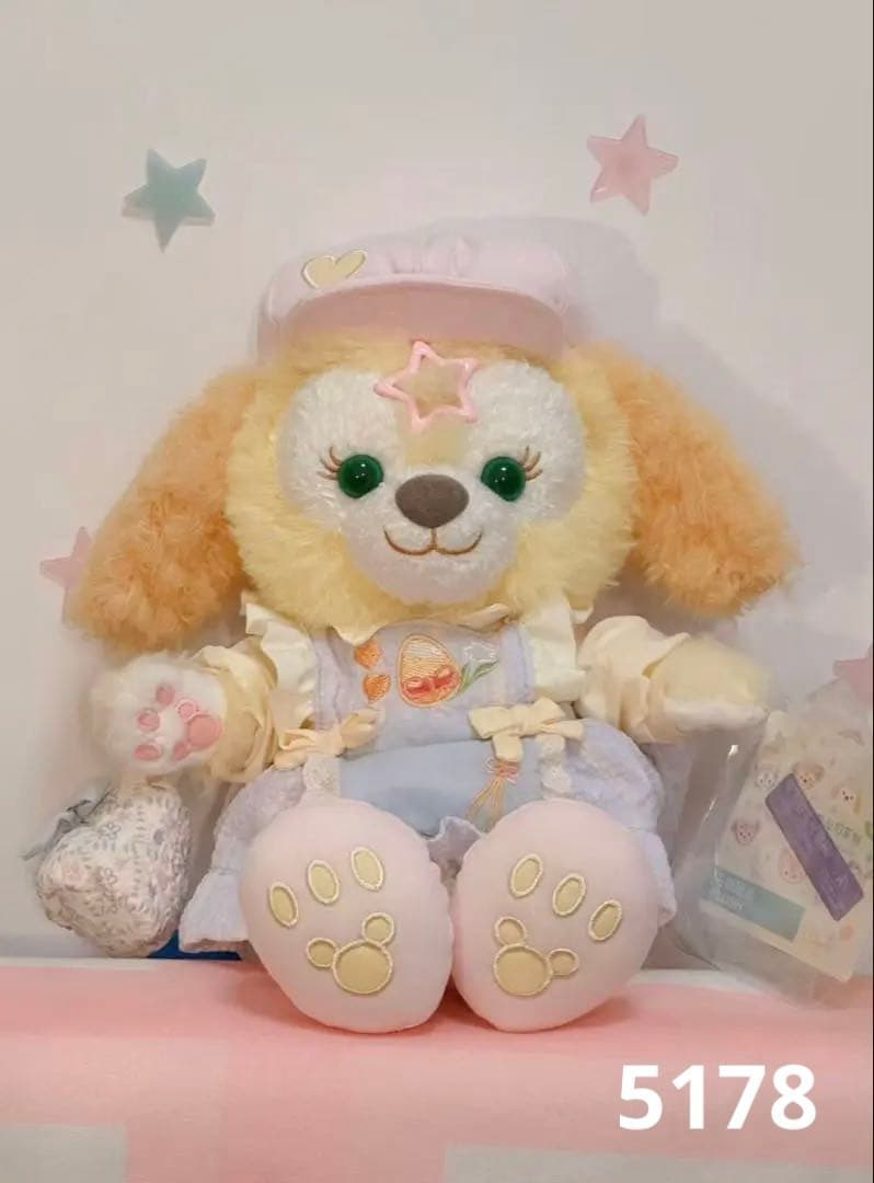 激カワ❗️香港ディズニー　イースター　クッキーアンSSぬいぐるみ