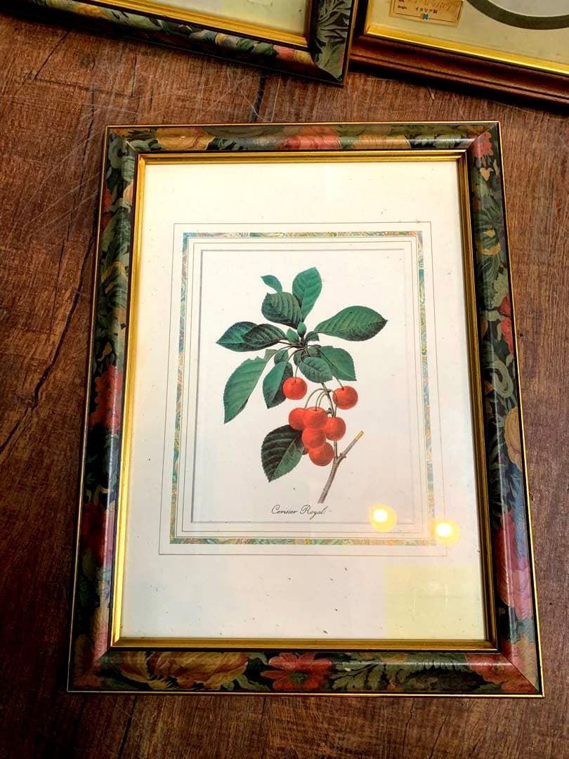 ヴィンテージイタリア製額x3