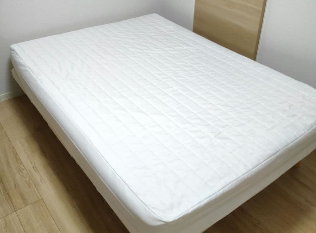 無印良品 脚付きマットレス 高密度ポケットコイル/ダブル