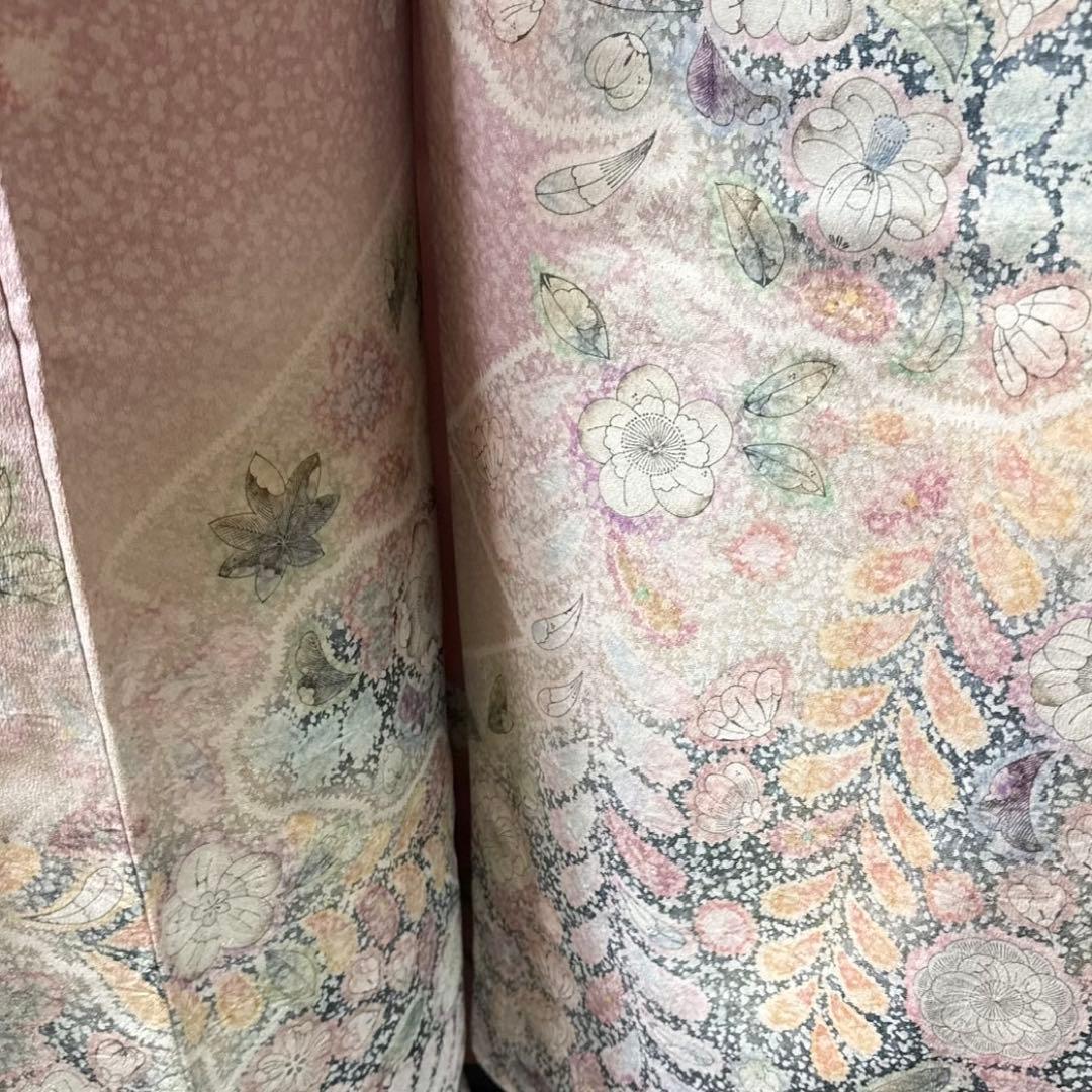 美品　辻ヶ花　辻が花　金通し　ぼかし　逸品　フルセット　振袖　振り袖