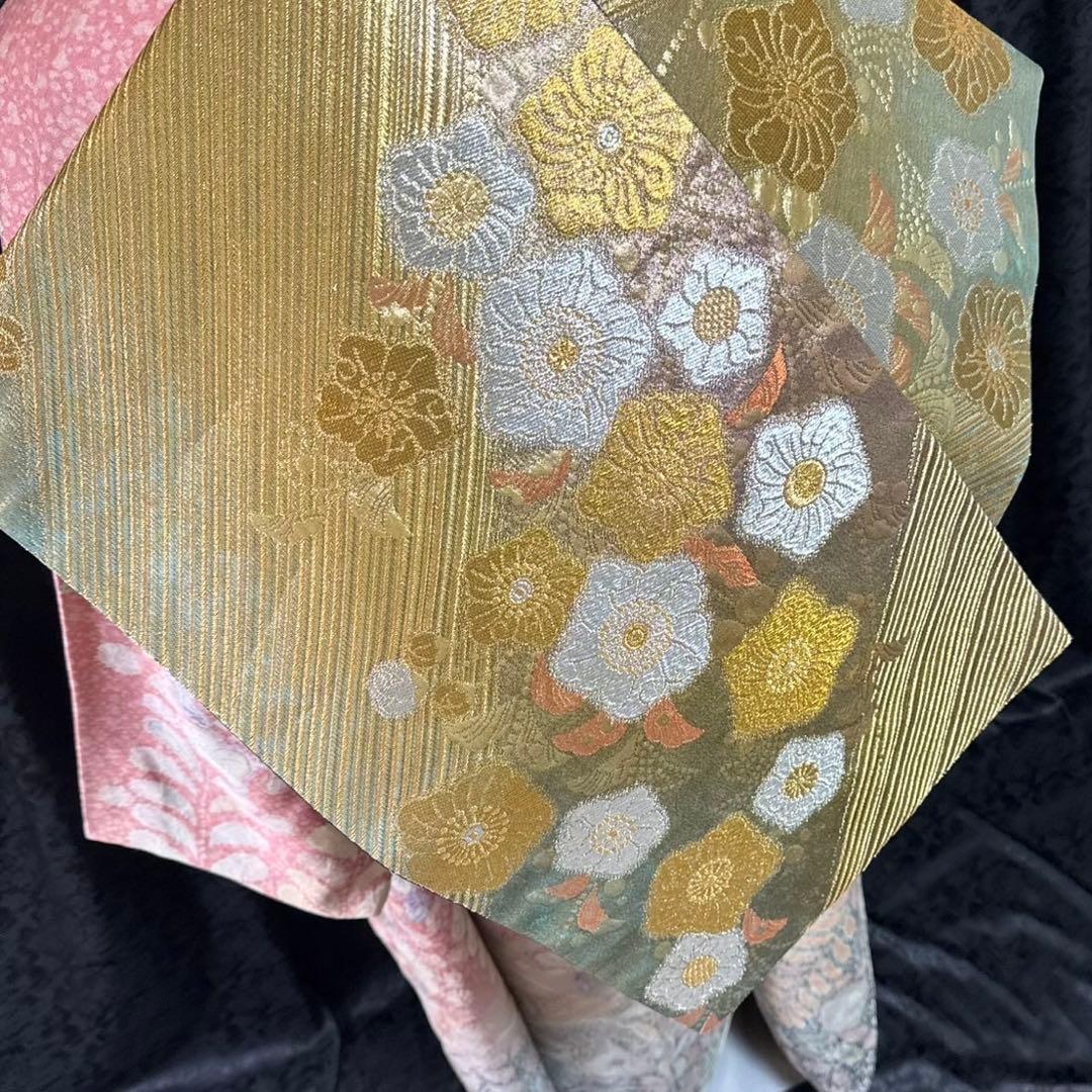 美品　辻ヶ花　辻が花　金通し　ぼかし　逸品　フルセット　振袖　振り袖