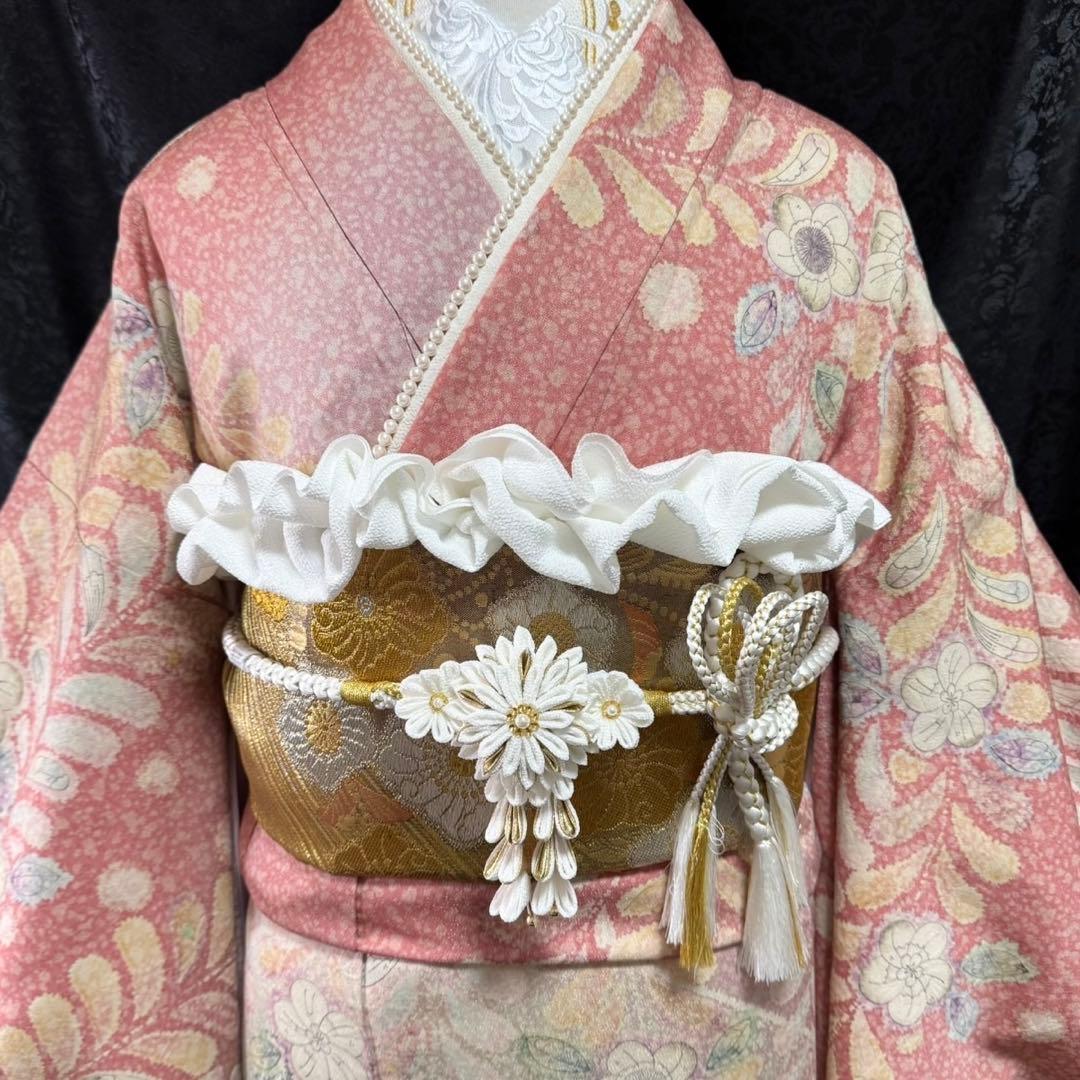 美品　辻ヶ花　辻が花　金通し　ぼかし　逸品　フルセット　振袖　振り袖