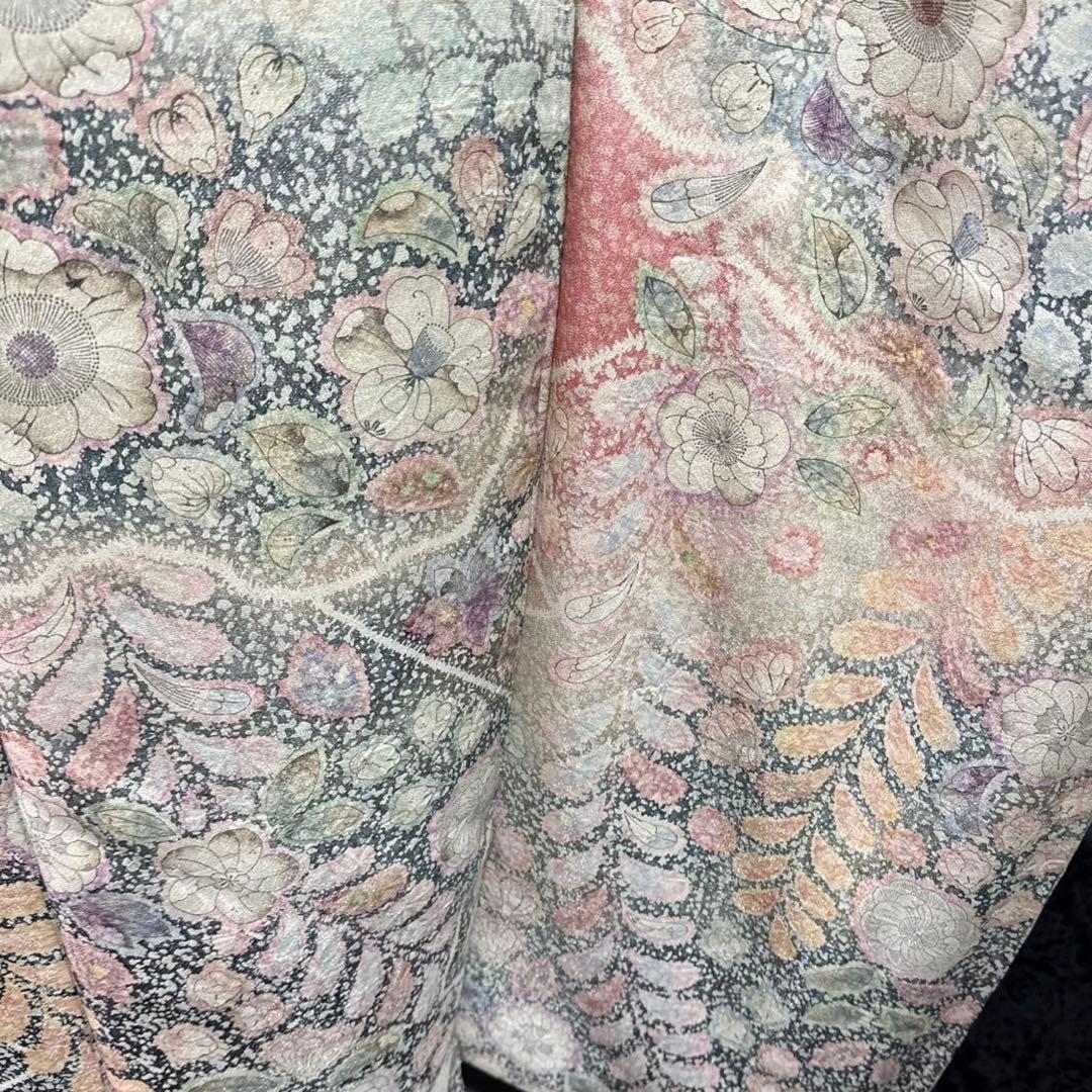 美品　辻ヶ花　辻が花　金通し　ぼかし　逸品　フルセット　振袖　振り袖