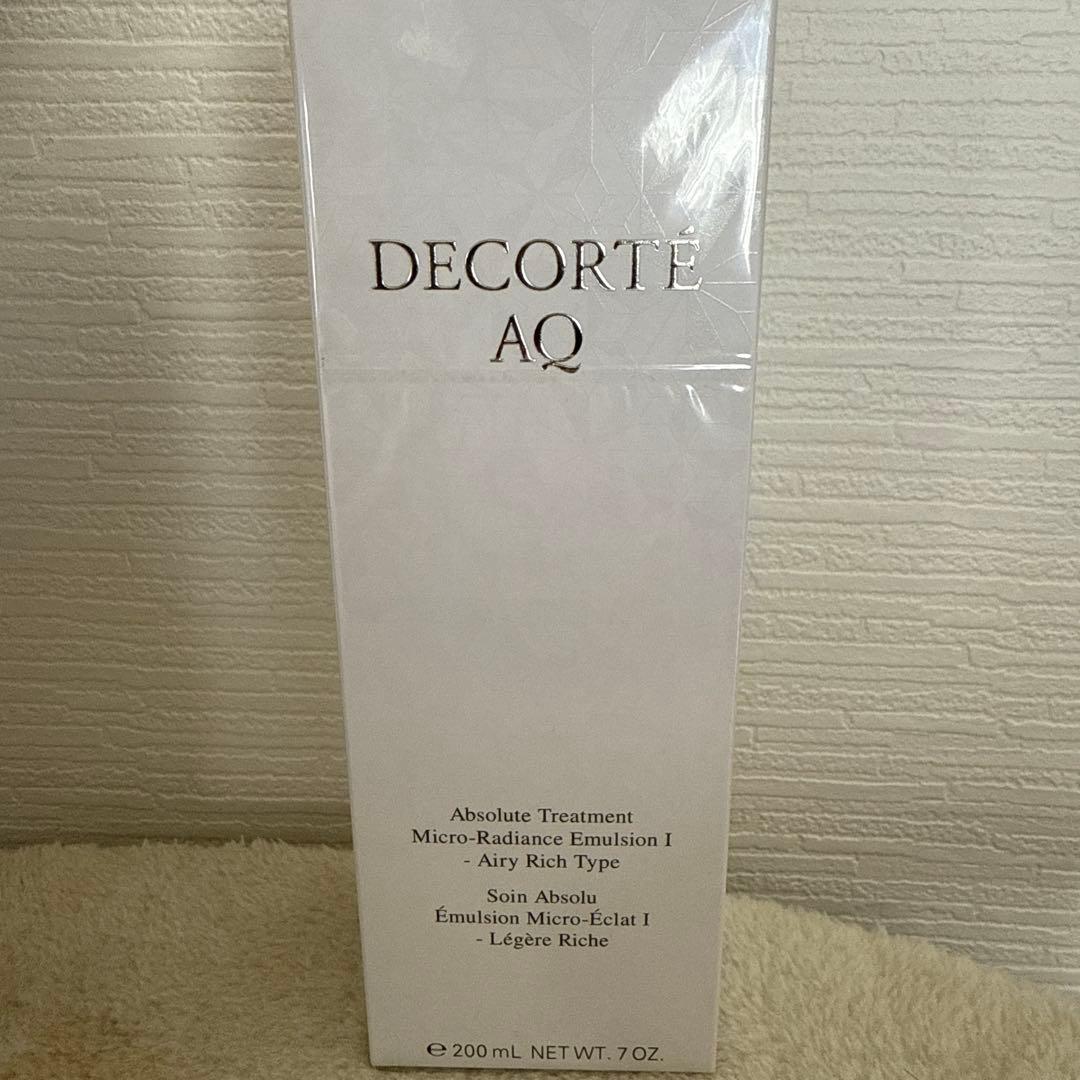 乳液・ミルク DECORTE AQ Absolute Treatment 200mL