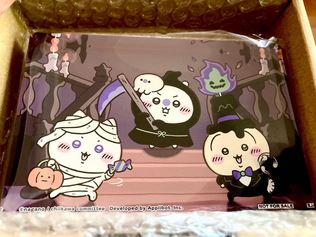 ちいかわ ちいぽけ　アクリルブロック　ハロウィンデザイン 当選品