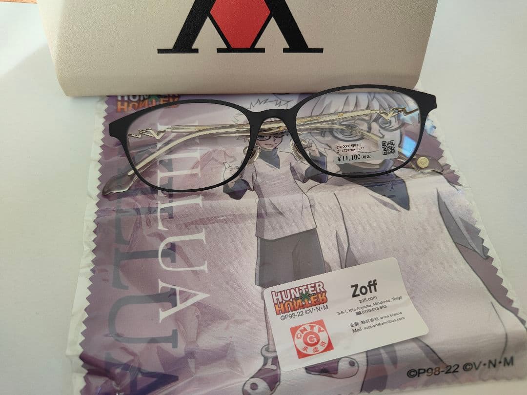 HUNTER×HUNTER　Zoff　キルアモデル　メガネ