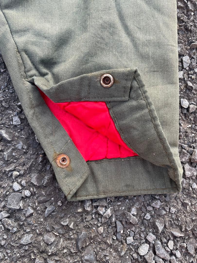 US製 ヴィンテージ つなぎ キルトインナー LARGEMEDIUM