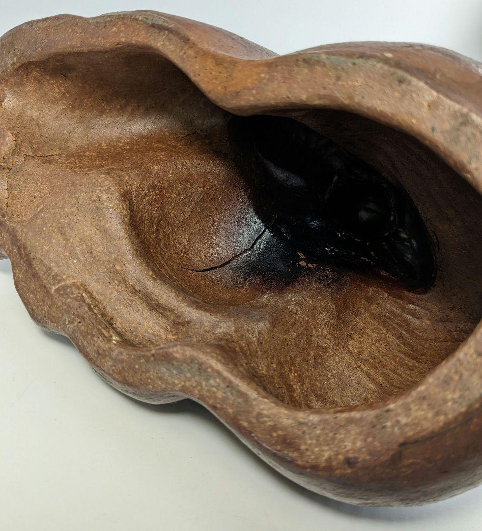 備前焼 布袋香炉 合箱 伏香炉 布袋様 七福神 置物 縁起物 香道具 工芸品