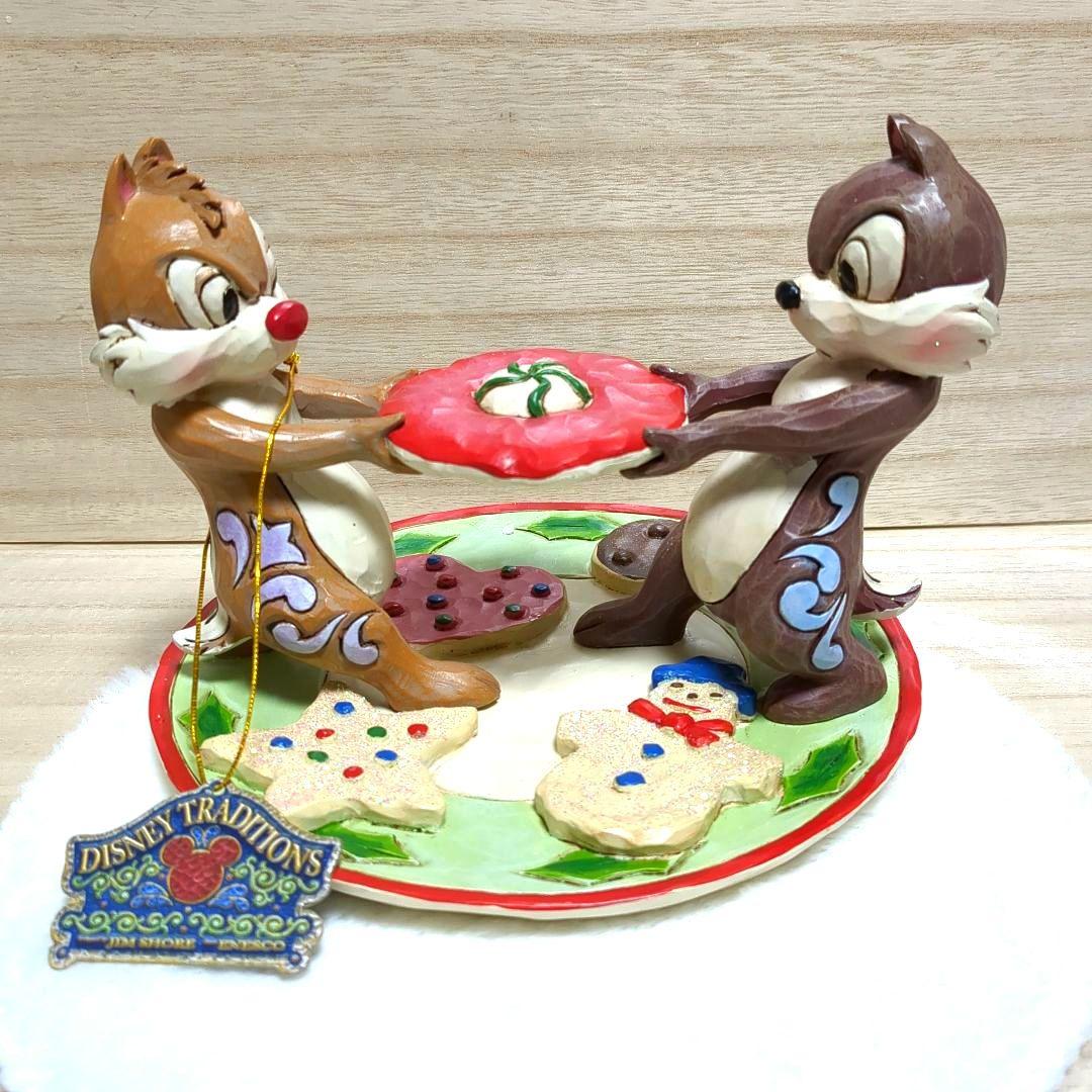 【土・日限定価格】ディズニー　エネスコ　ショーケース　チップ＆デール　クリスマス