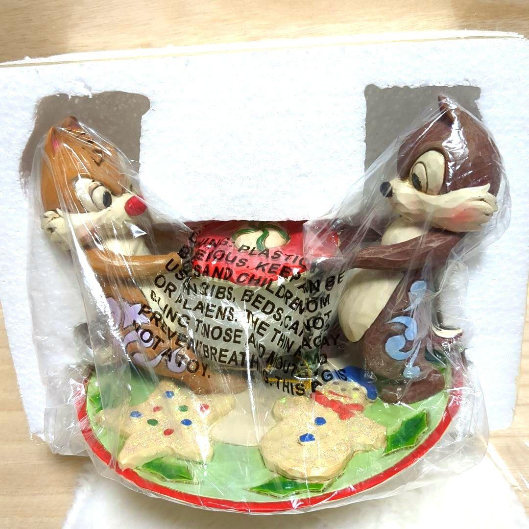 【土・日限定価格】ディズニー　エネスコ　ショーケース　チップ＆デール　クリスマス