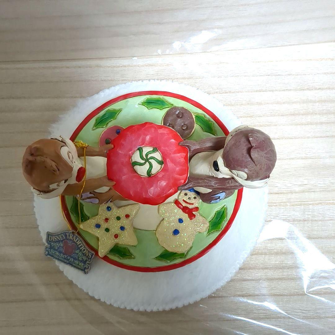 【土・日限定価格】ディズニー　エネスコ　ショーケース　チップ＆デール　クリスマス