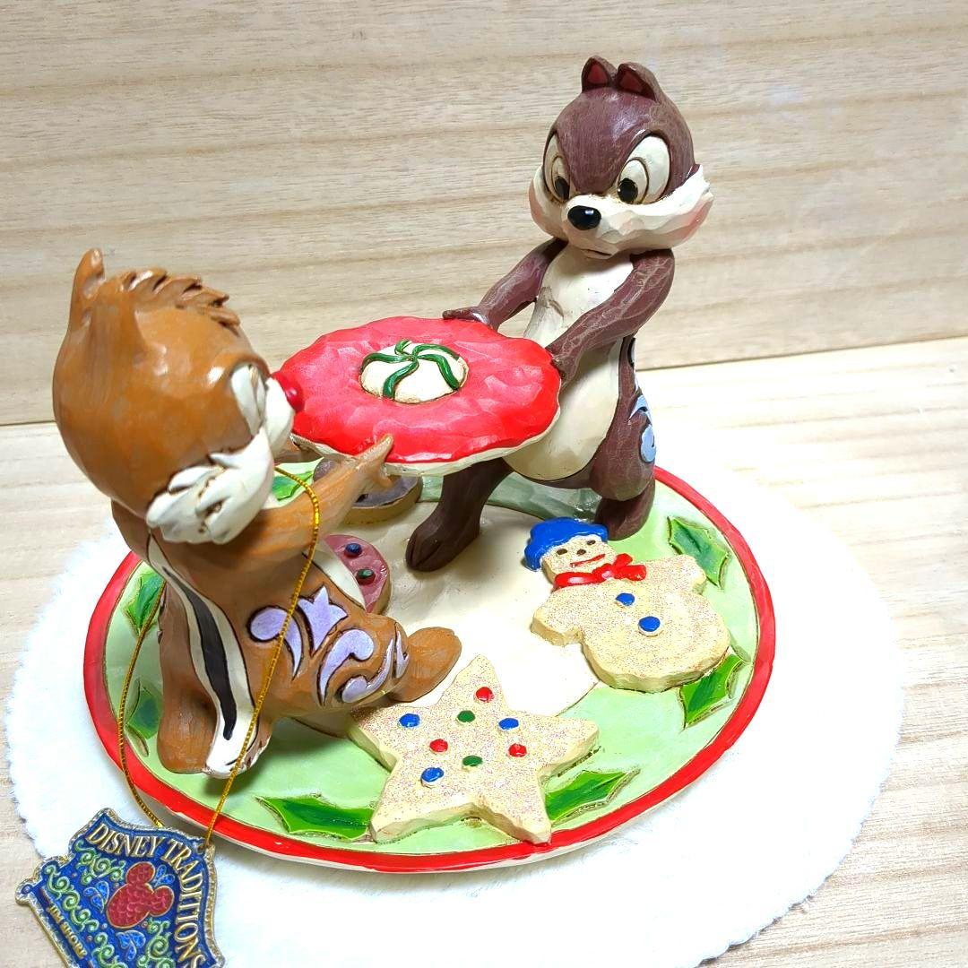 【土・日限定価格】ディズニー　エネスコ　ショーケース　チップ＆デール　クリスマス