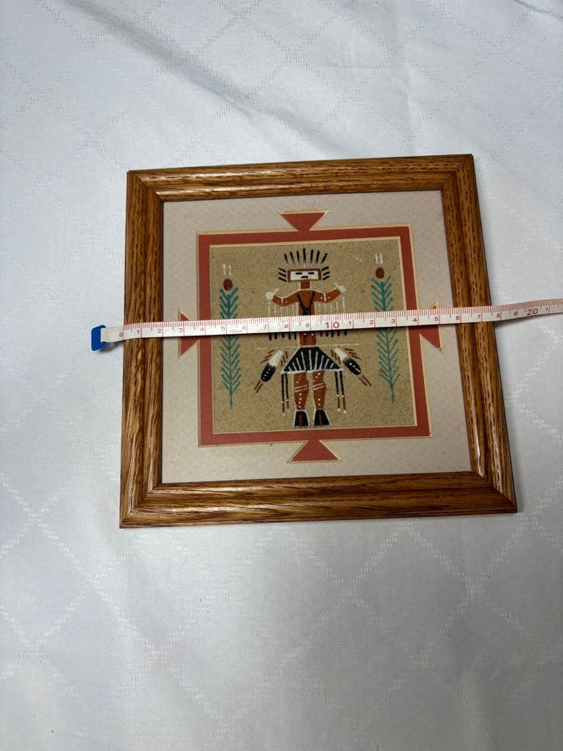 ナバホサンドペインティング 木製フレーム