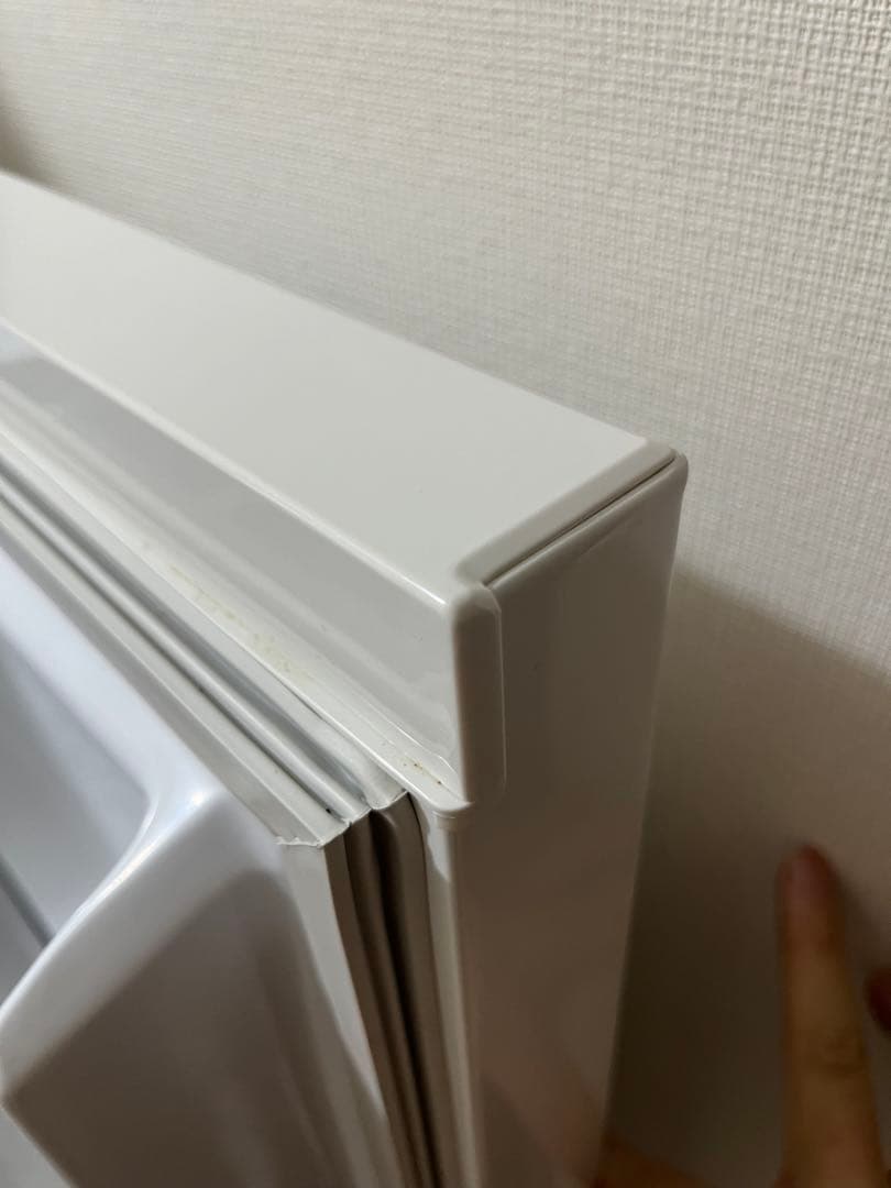 2023年製　無印良品　2ドア　冷蔵庫 スタンド式　ホワイト　MJ-R16B