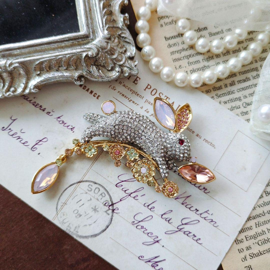 ABISTE アビステ 卯 ウサギ ブローチ ラビット 干支 2023 限定品