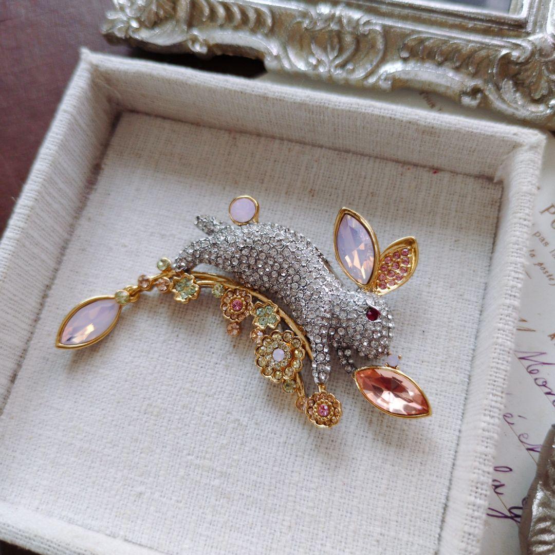 ABISTE アビステ 卯 ウサギ ブローチ ラビット 干支 2023 限定品