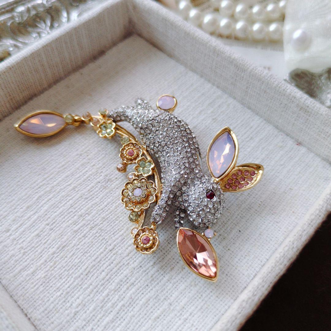 ABISTE アビステ 卯 ウサギ ブローチ ラビット 干支 2023 限定品