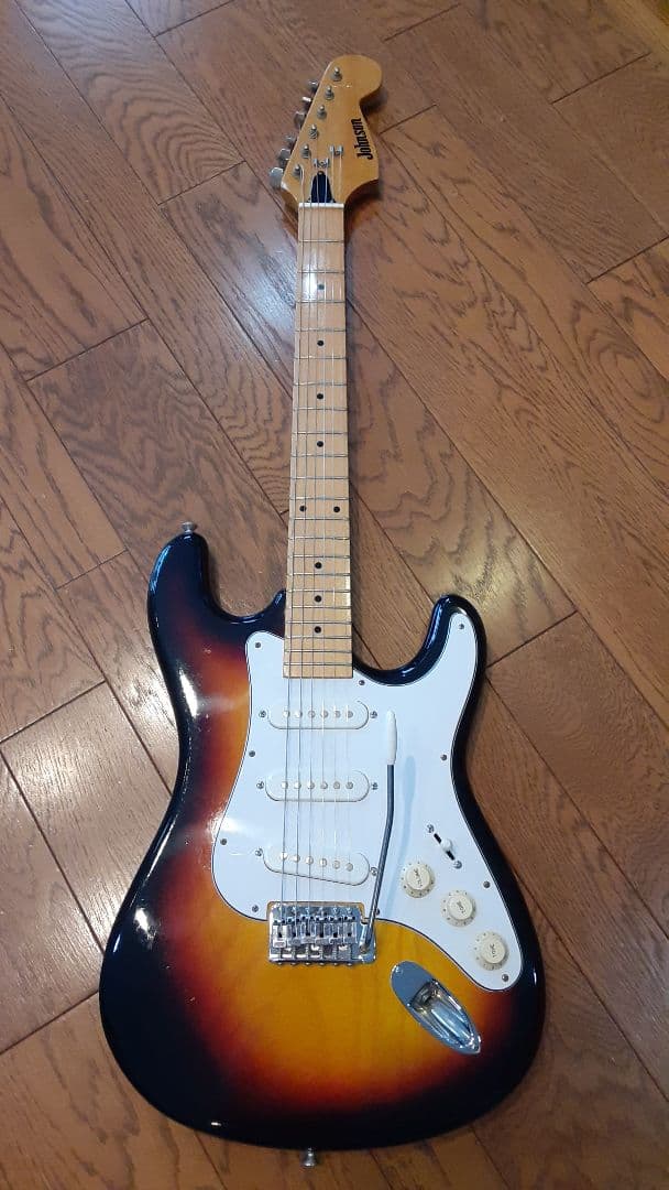JOHNSON　ストラトキャスタータイプ　ミディアムスケール　ビザールギター？