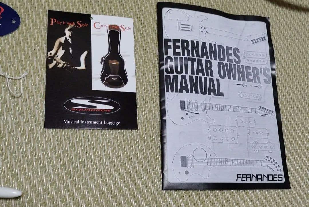 FERNANDES エレキギターケース付き♪