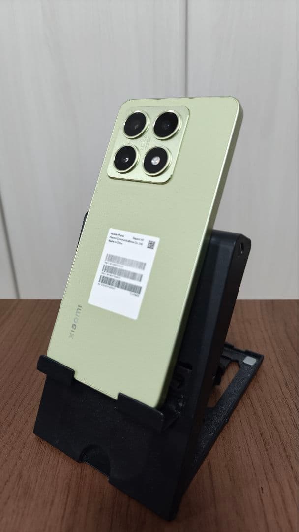 【匿名配送】Xiaomi 14T レモングリーン 本体