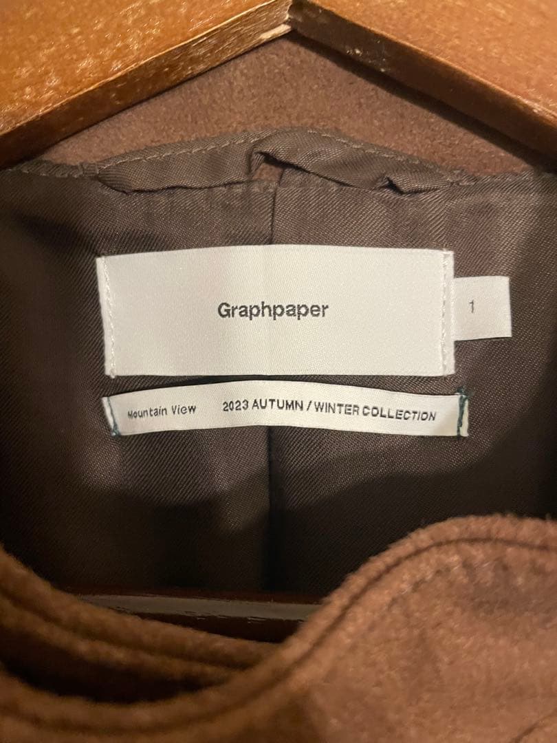 ジャケット・アウター Graphpaper Suede Single Riders Jacket