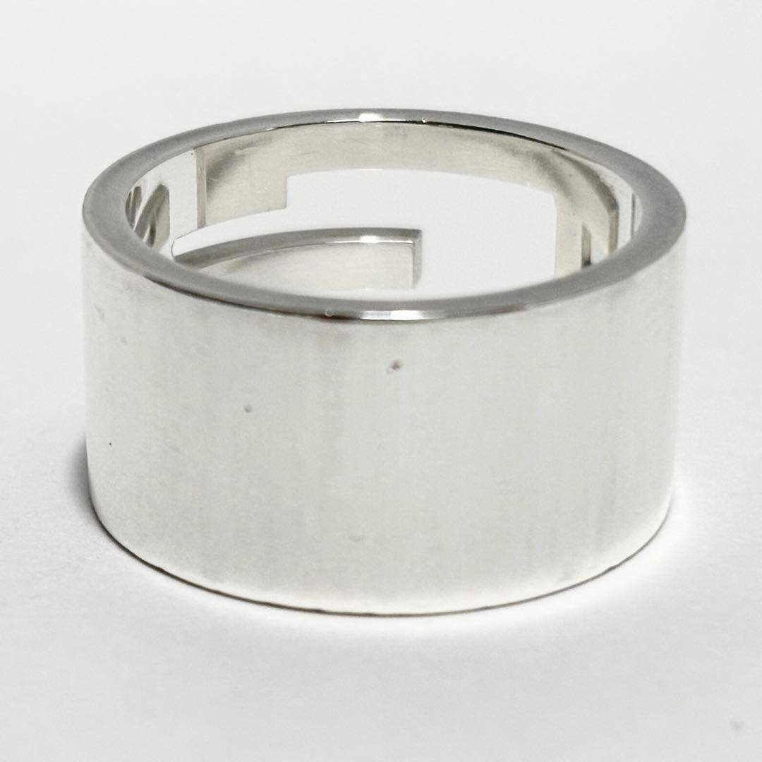 ✨美品✨GUCCI グッチ リング 指輪 ブランデッドG ロゴ 20号 シルバー