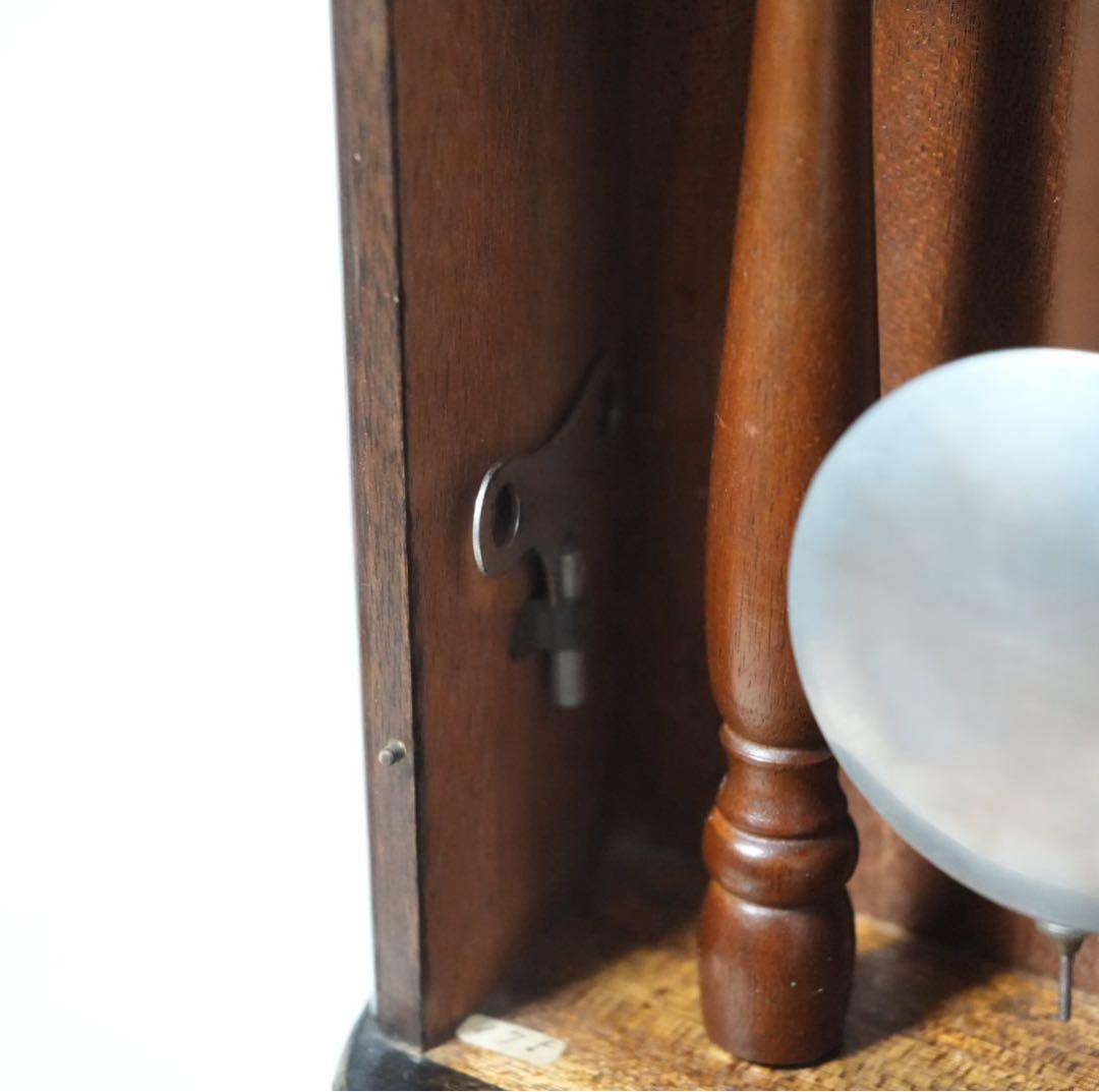 愛知時計　ボンボン時計　柱時計　動作品　メンテナンス済　昭和　レトロ