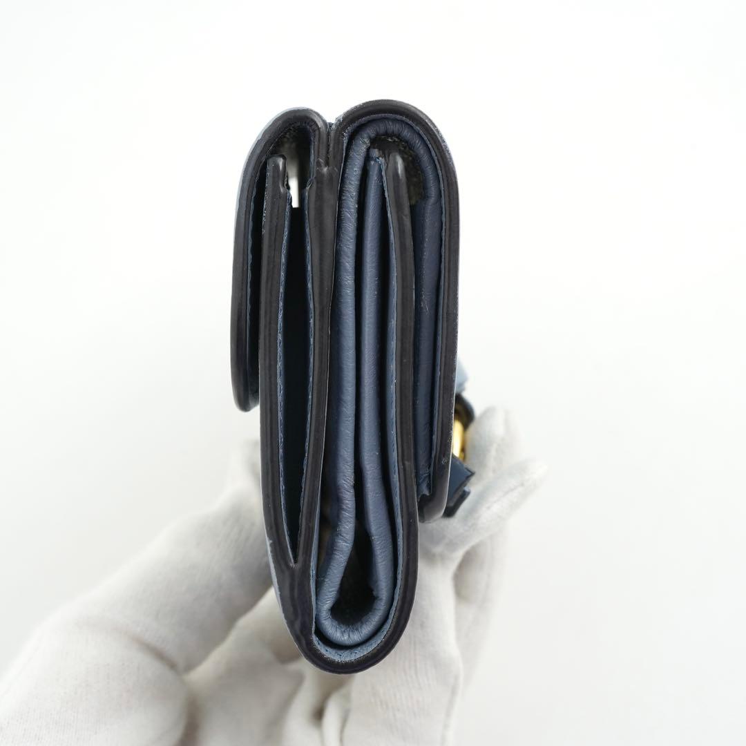 ✨極上美品✨　Chloe クロエ　三つ折り　アルファベット　Cチャーム