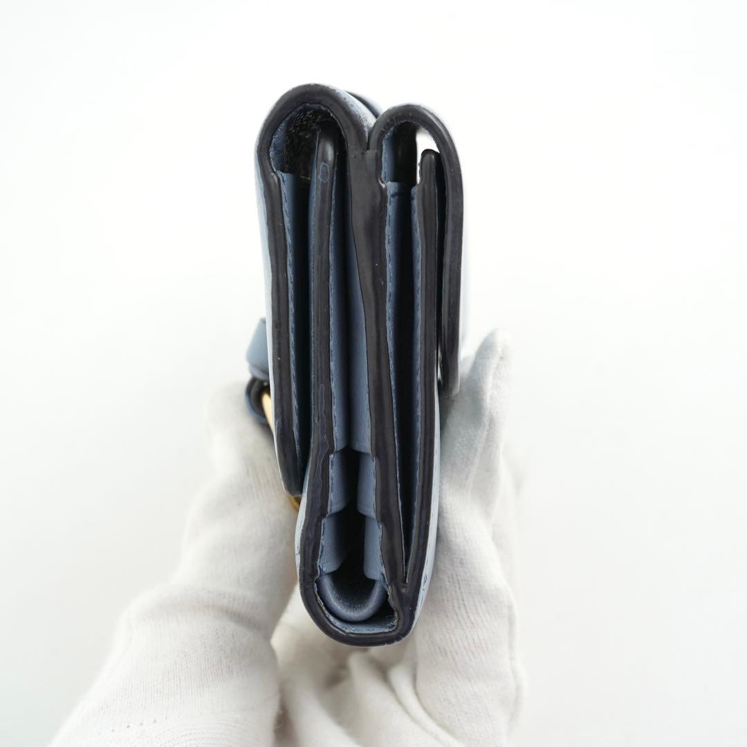 ✨極上美品✨　Chloe クロエ　三つ折り　アルファベット　Cチャーム