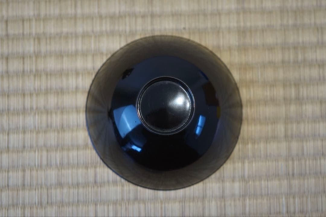 金蒔絵・螺鈿細工 宝尽くし文様 黒漆 吸物椀 2客 軽量 / 木製漆器 茶懐石