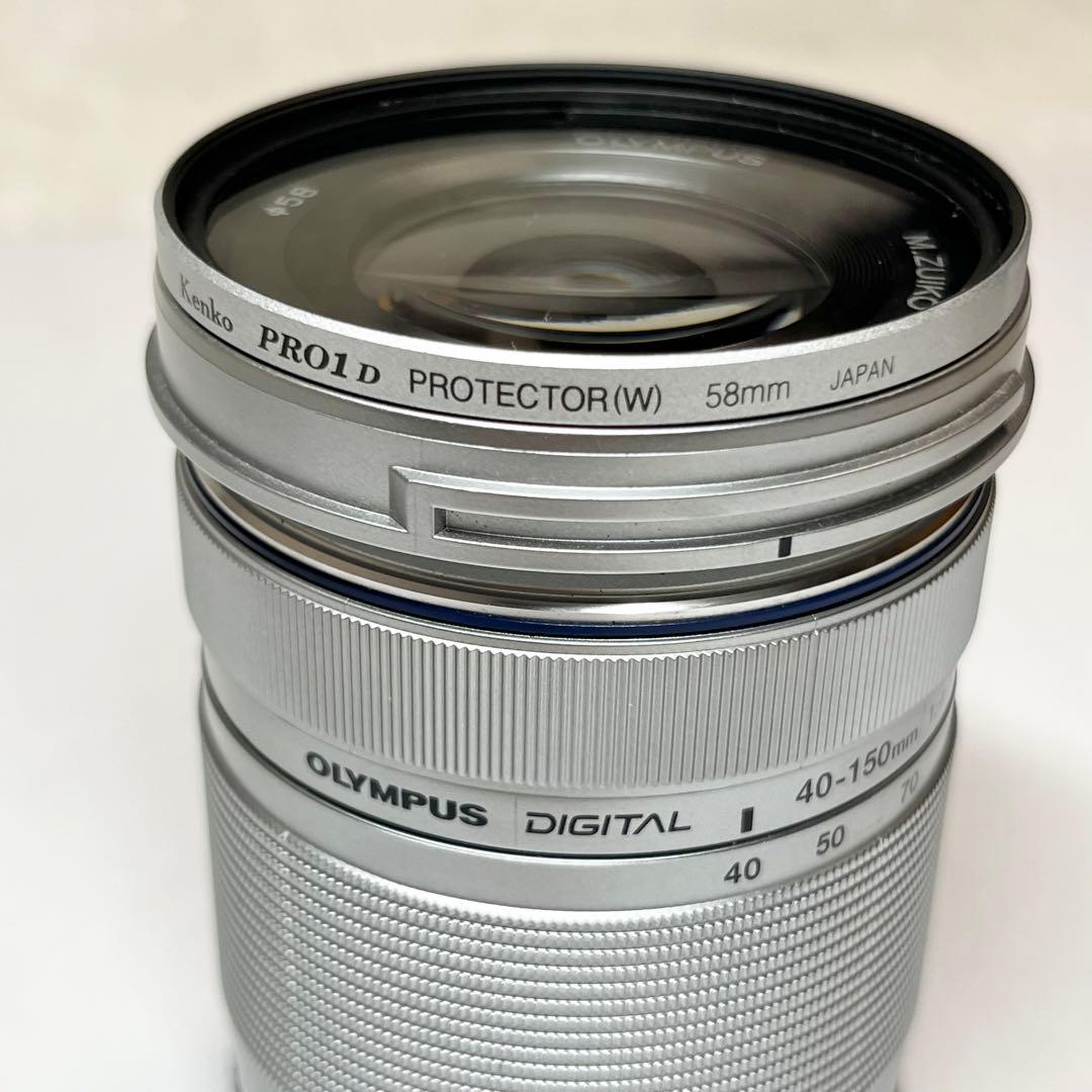 オリンパス M.ZUIKO 40-150mm F4-5.6 R ED 望遠レンズ