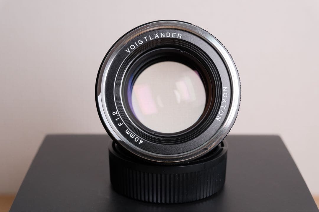美品 NOKTON 40mm F1.2 Aspherical 純正フード付