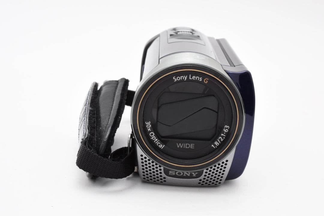 【美品】SONY HANDYCAM HDR-180 ブルー　動作確認済