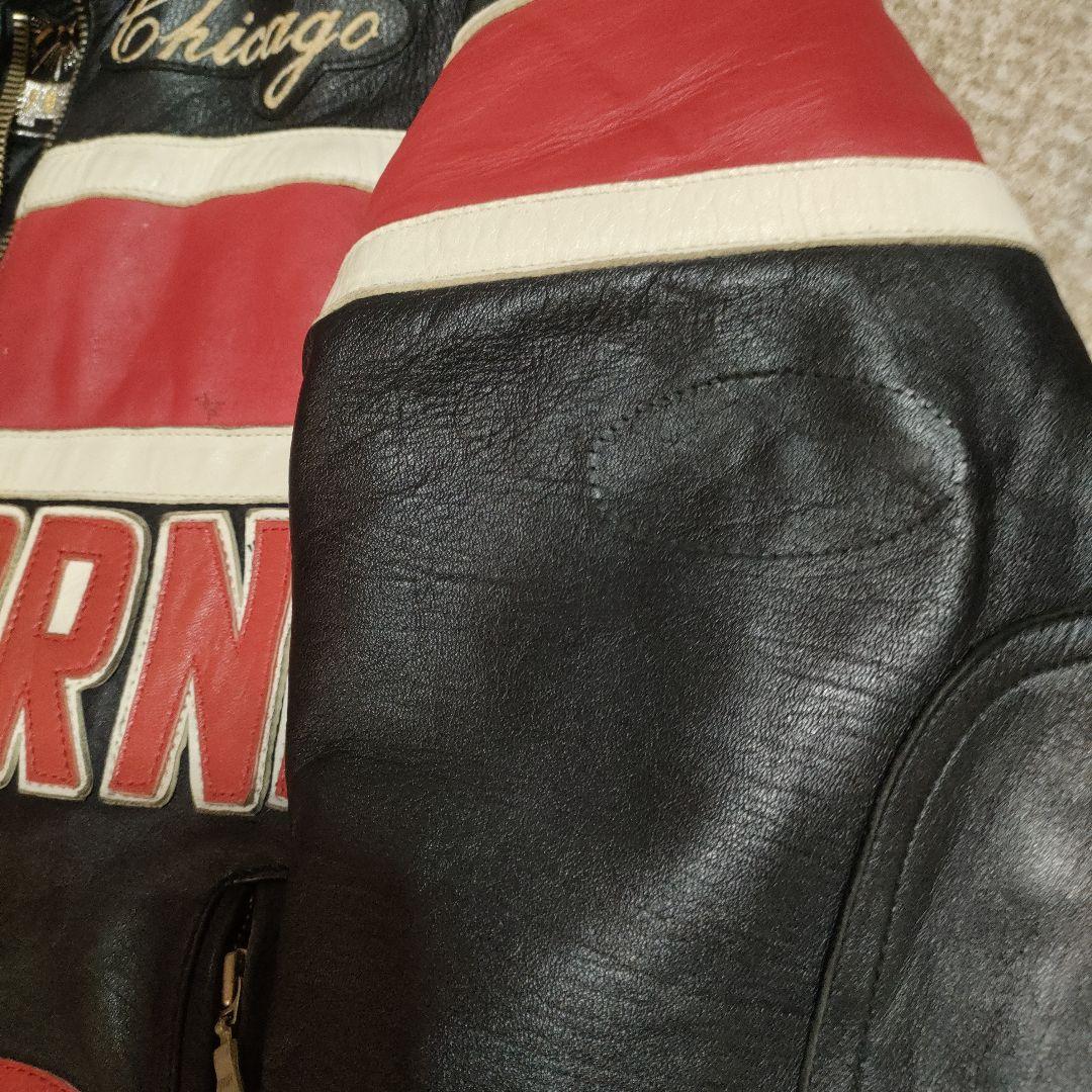 レア　良品　カリフォルニア レザージャケット US66　フルデコ　本革