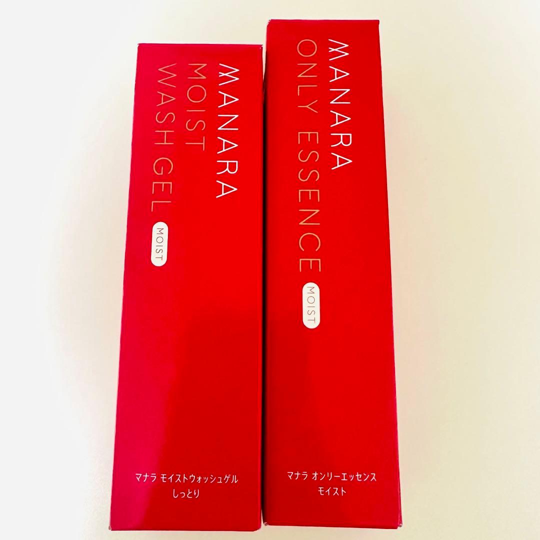 マナラ　オンリーエッセンス&モイストウォッシュゲル クレンジング 洗顔料
