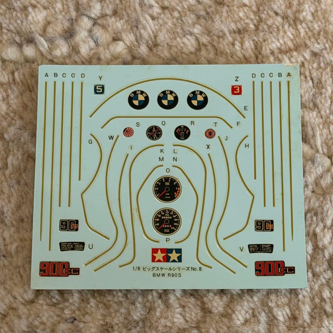 【美品】タミヤ　プラモデル　BMW R90