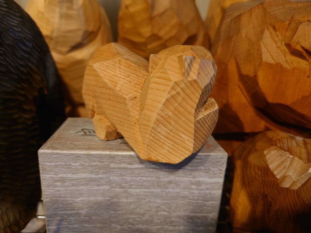 根本勲 土龍 土龍彫 鉈彫 八雲 熊 検索用 柴崎重行 引間二郎