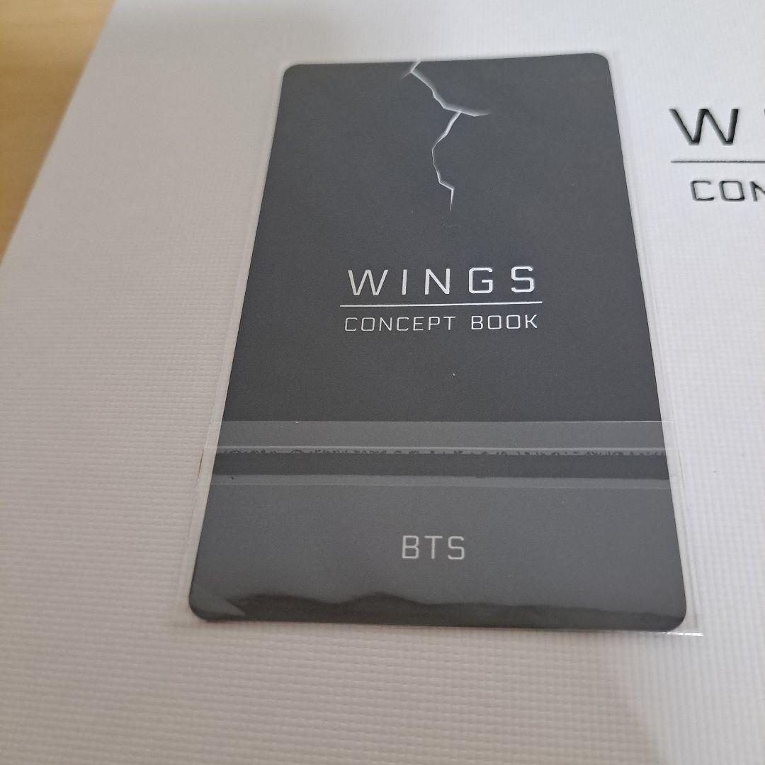 BTS WINGS CONCEPT BOOK コンセプトブック トレカつき