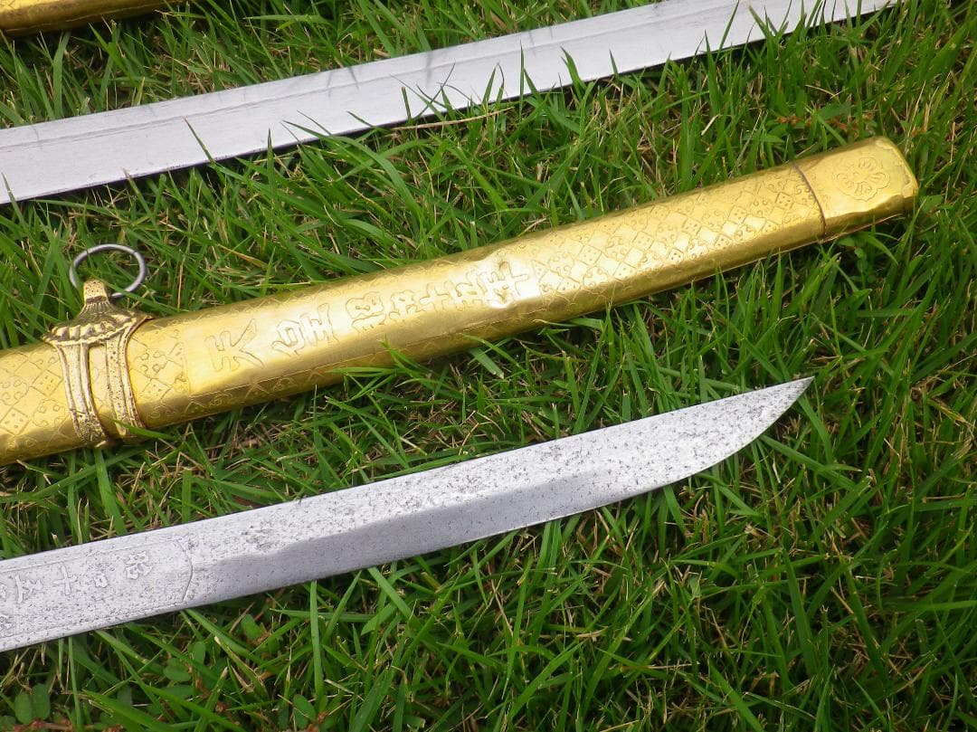 紀元二千六百年節祭の模造刀　昭和十五年　佐藤小太郎　貴重な大小セット