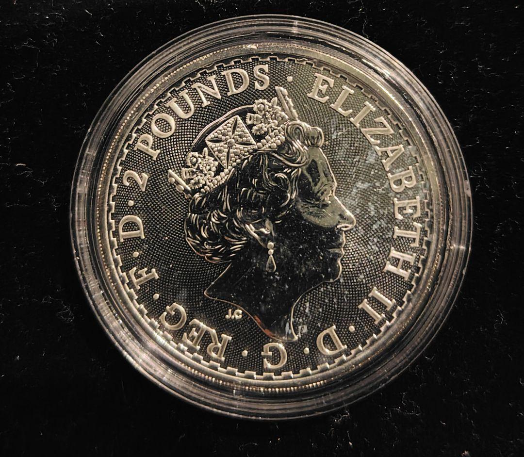 H*p様 ブリタニア銀貨/