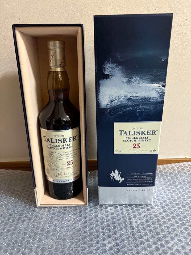 TALISKER 25年 シングルモルトウイスキー2017