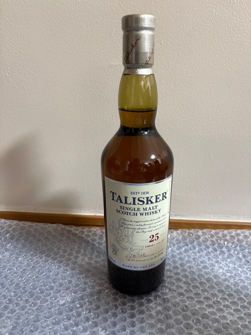 TALISKER 25年 シングルモルトウイスキー2017